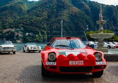 Lancia Stratos sul lago di Como